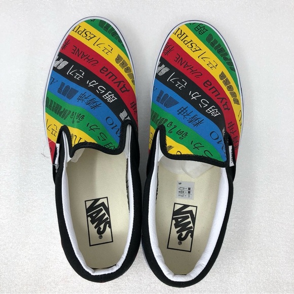 Vans Sneakers Classic Slip-On Spirit Design Men’s Size 10.5 Women’s Size 12 - Picture 3 of 12